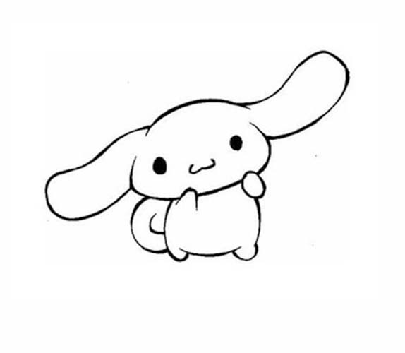 Desenhos de Desenhar o Esboço Cinnamoroll para colorir