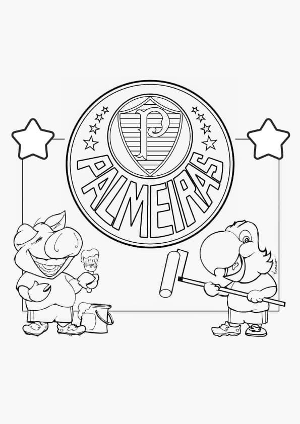 Desenhos de Desenhe grátis Palmeiras Imagem para colorir