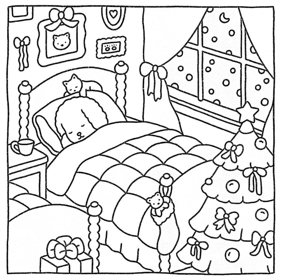 Desenhos de Desenhe o quarto de Bobbie Goods para colorir