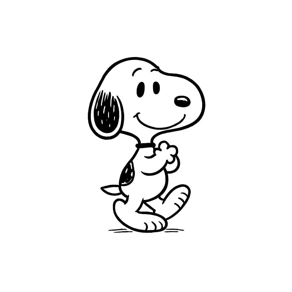 Desenhos de Desenho Snoopy 3 para colorir