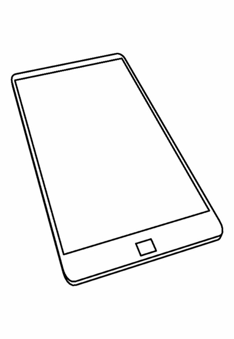 Desenhar Celular crianças para colorir