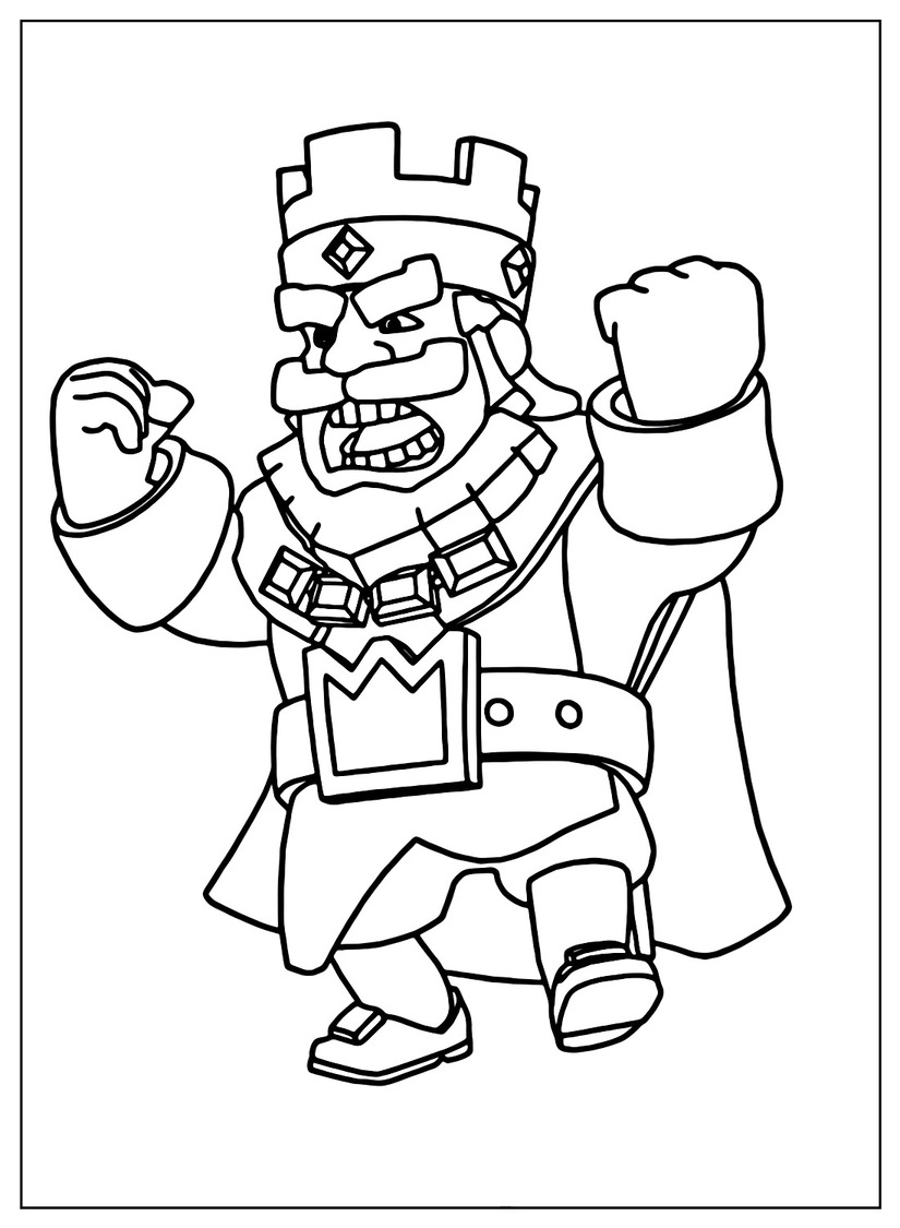 Desenhos de Desenhar Clash of Clans 7 para colorir