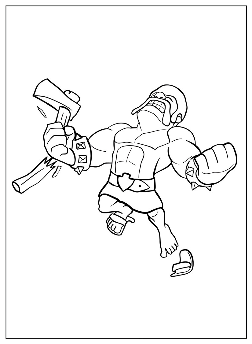 Desenhos de Desenhar Clash of Clans Imagem para colorir