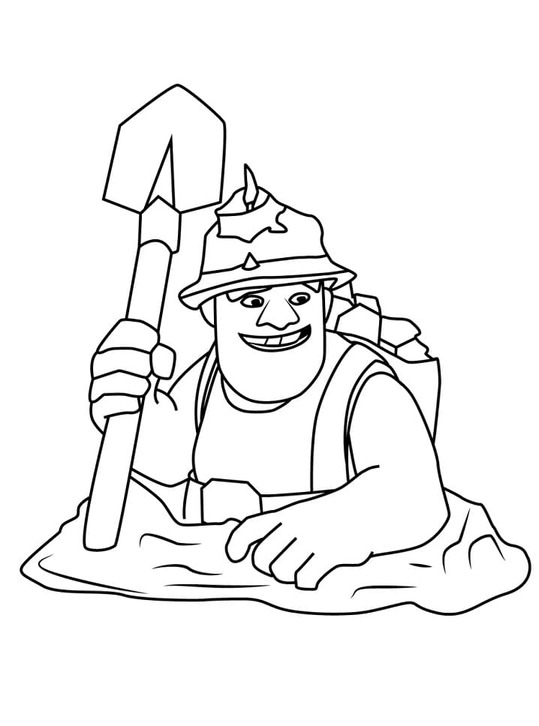 Desenhos de Desenhar impressão Clash of Clans para colorir