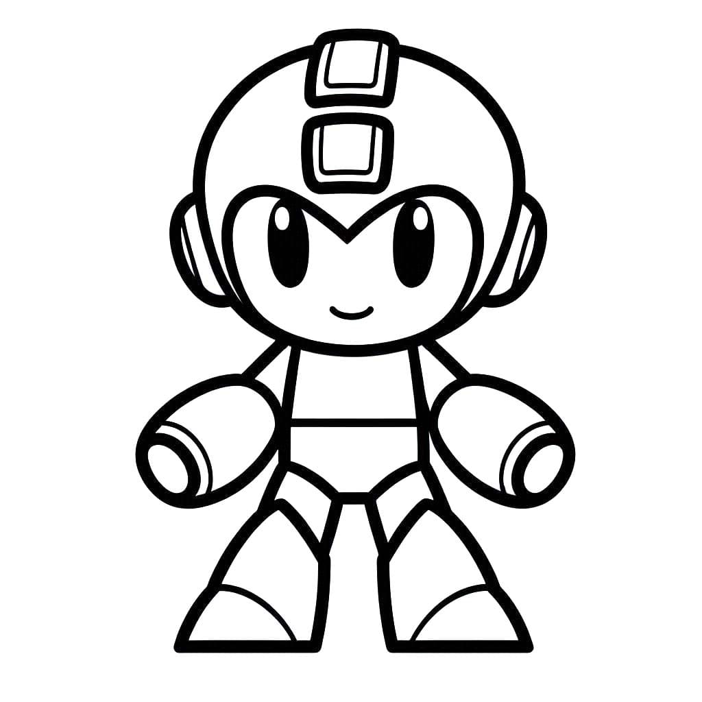 Desenhar Mega Man 5 para colorir