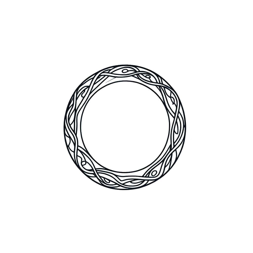Desenhos de Anel 6 para colorir