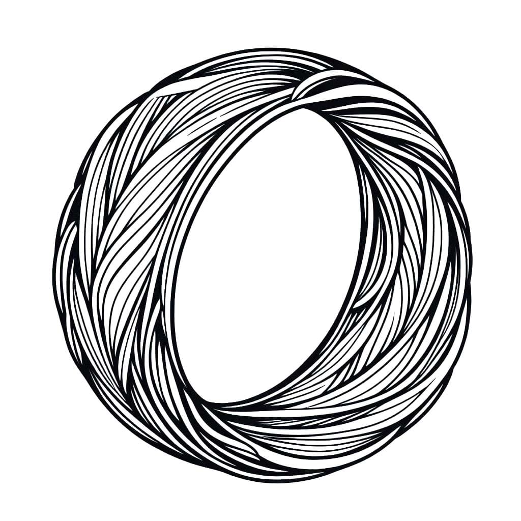 Desenhos de Anel 7 para colorir