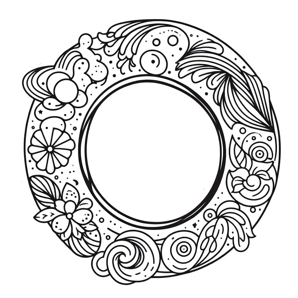 Desenhos de Anel 8 para colorir