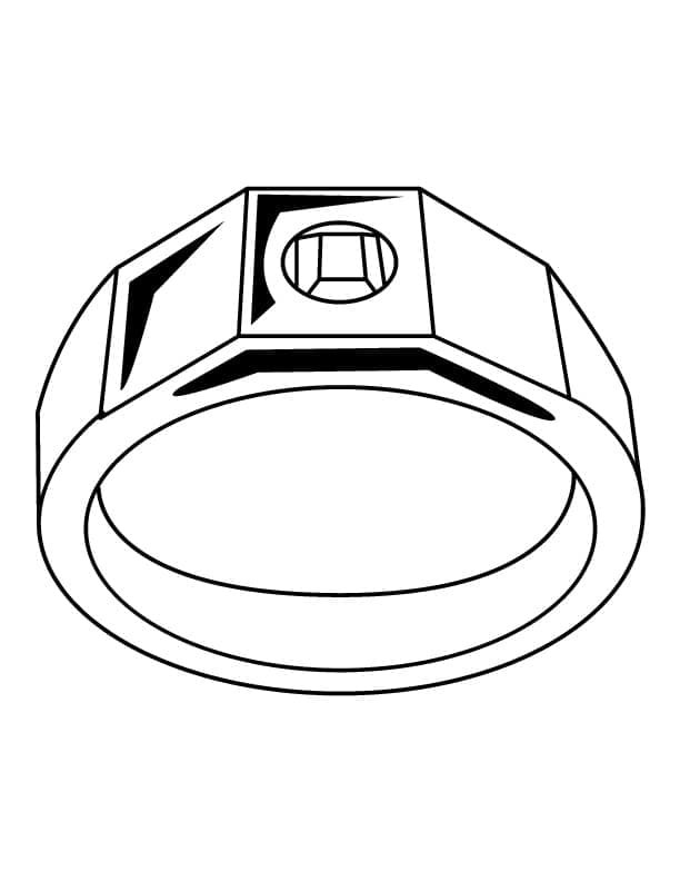 Desenhos de Anel 9 para colorir