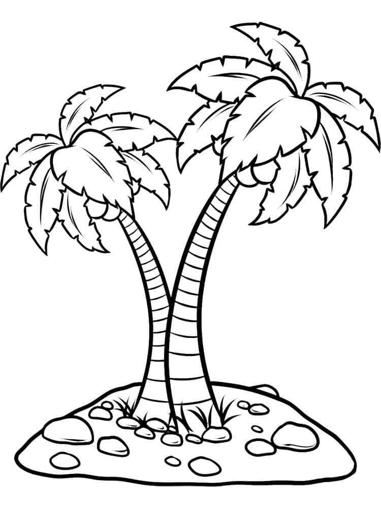 Desenhos de Desenhar Imprimir Ilha para colorir