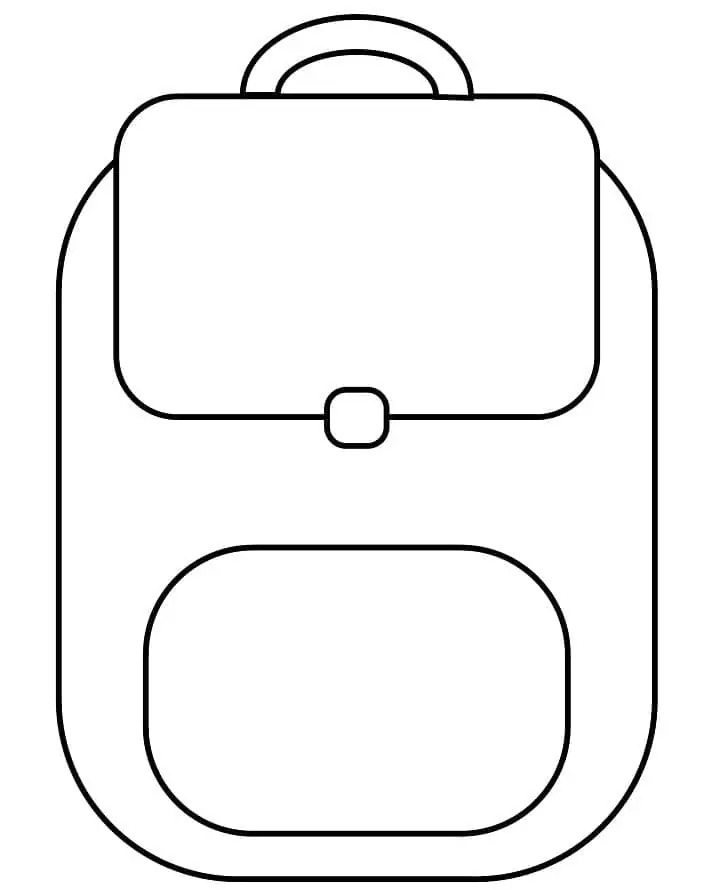 Desenhos de Desenhar Mochila imprimir em crianças para colorir