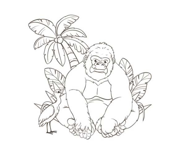 Desenhos de Desenhar Safari grátis para crianças para colorir
