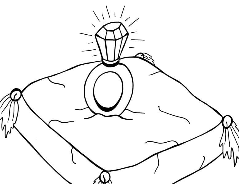 Desenhos de Desenhe Anel para imprimir para crianças para colorir