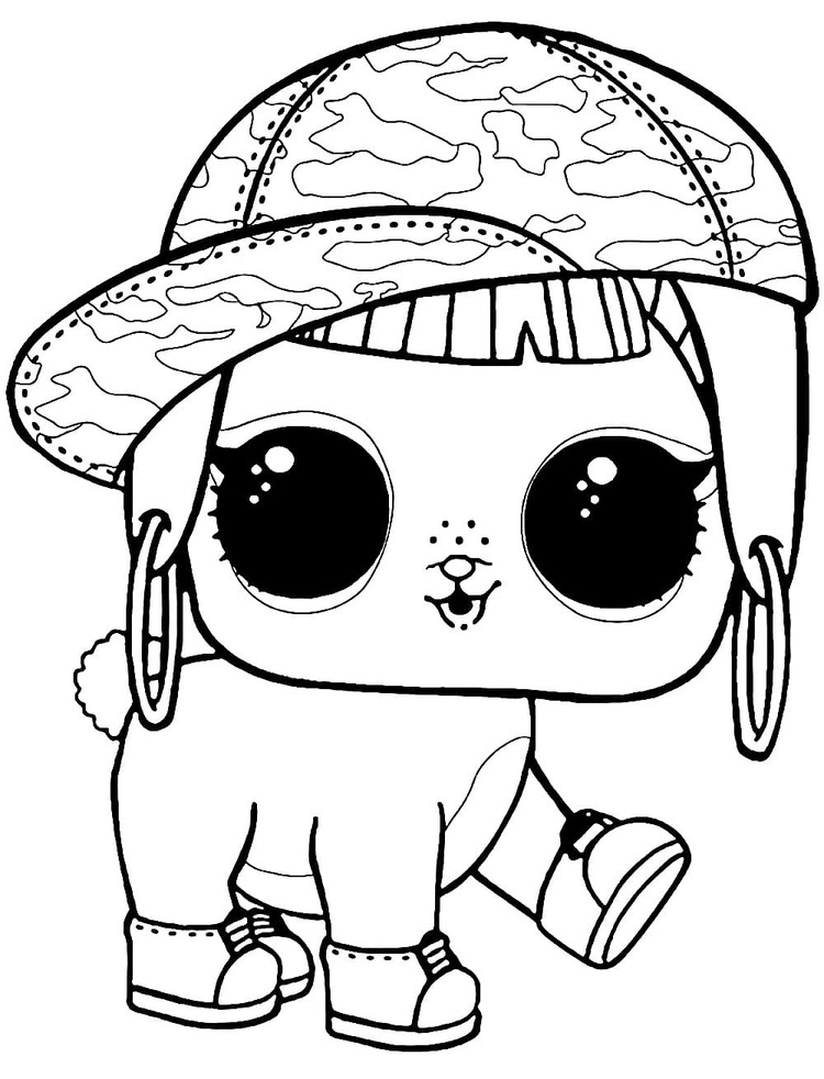 Desenhos de Desenhe Bunny Hun em LOL Pets para colorir