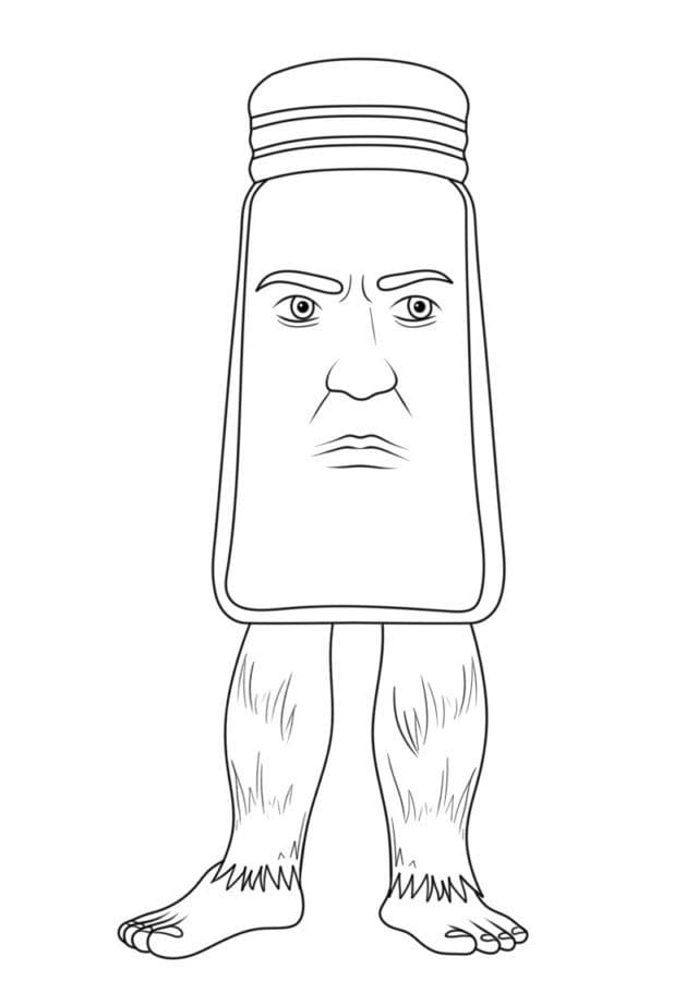 Desenhos de Desenhe Garamaraman dan Madudungdung tak tuntung perkuntun para colorir