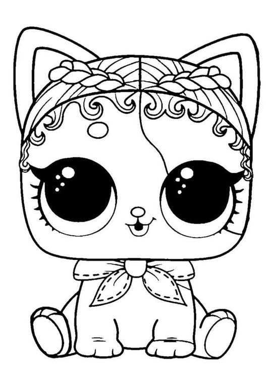 Desenhos de Desenhe Purrfect Spike LOL Pets para colorir