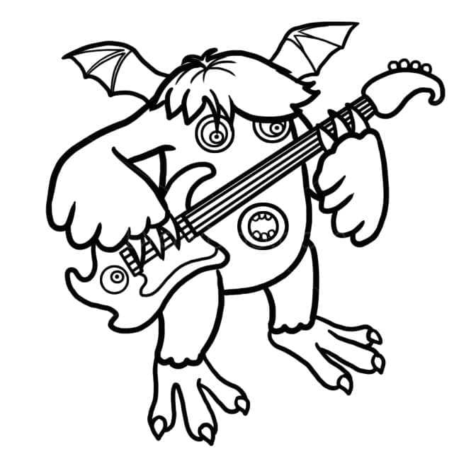 Desenhos de Desenhe Riff de My Singing Monsters para colorir