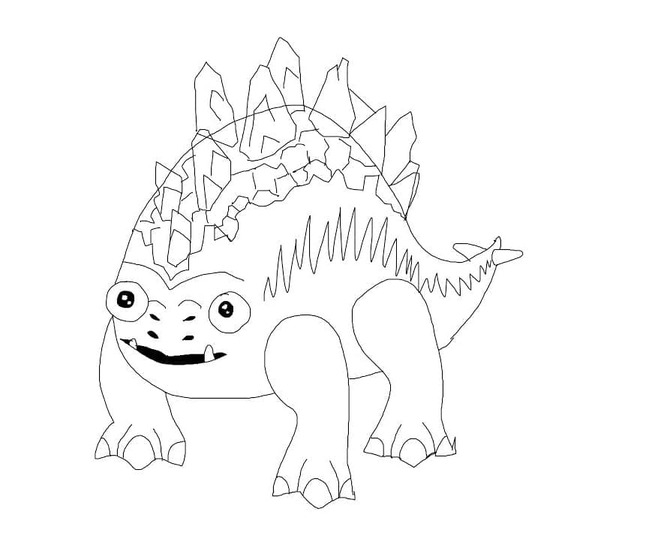 Desenhos de Desenhe Stogg de My Singing Monsters para colorir