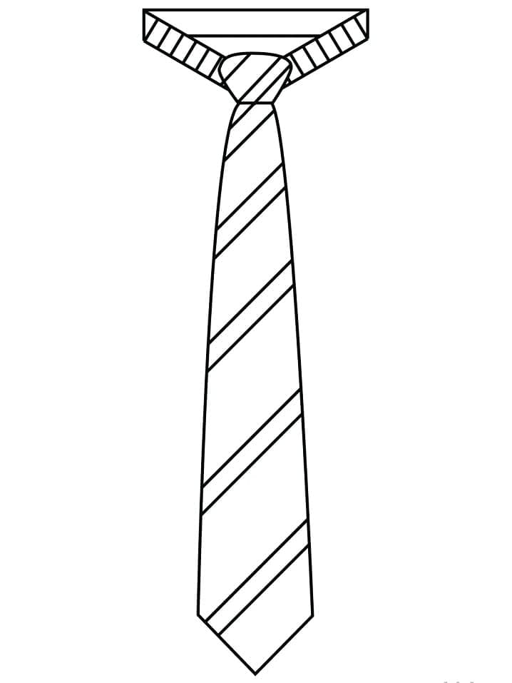 Desenhos de Desenhe gravata grátis para crianças para colorir