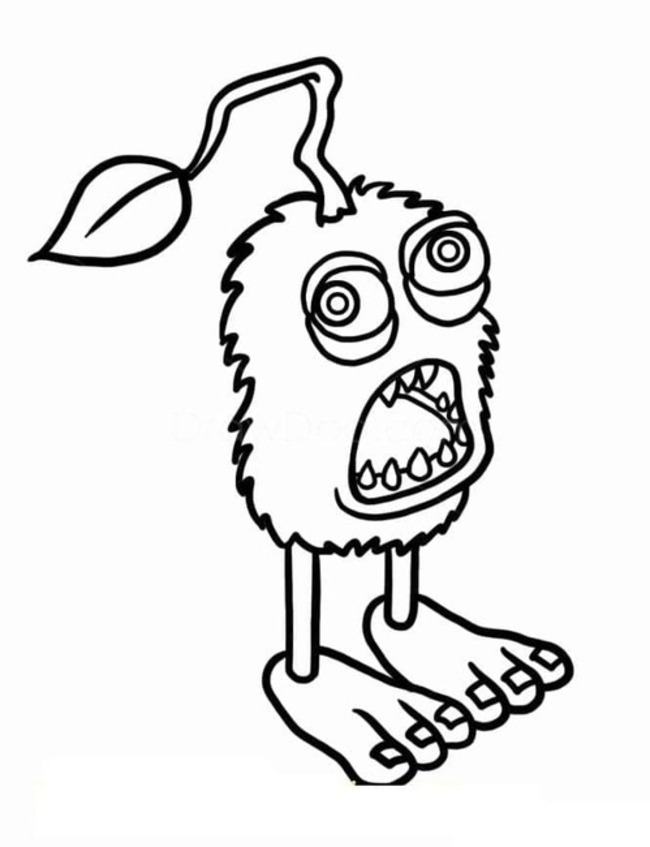 Desenhos de Desenho My Singing Monsters 4 para colorir