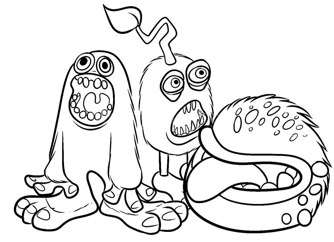 Desenhos de Desenho My Singing Monsters 6 para colorir