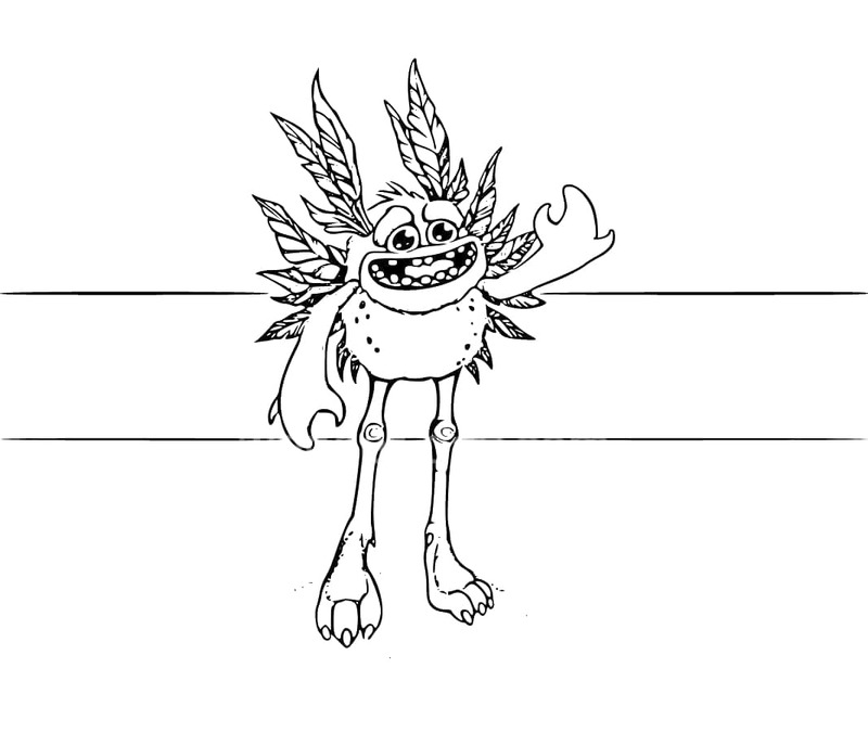 Desenhos de Desenho Whajje de My Singing Monsters para colorir