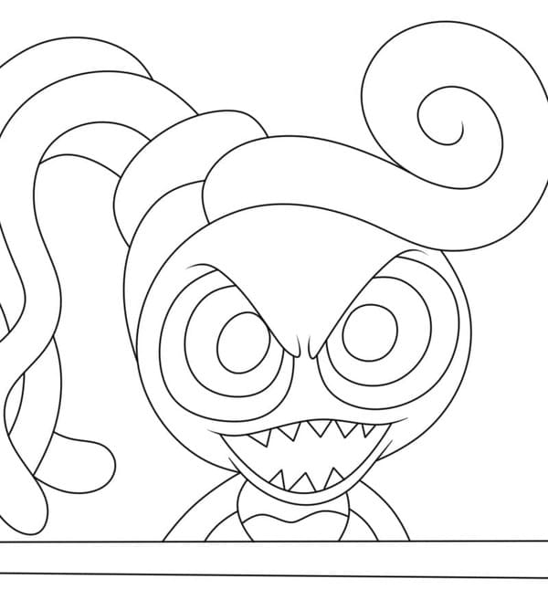 Mommy Long Legs Para Colorir
