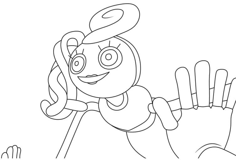 Desenhos de Mommy Long Legs gratuita para colorir