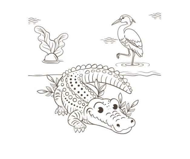 Desenhos de Safari imprimir grátis para crianças para colorir