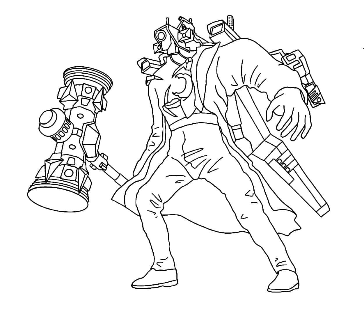 Desenhos de Desenhar Cameraman 2 para colorir