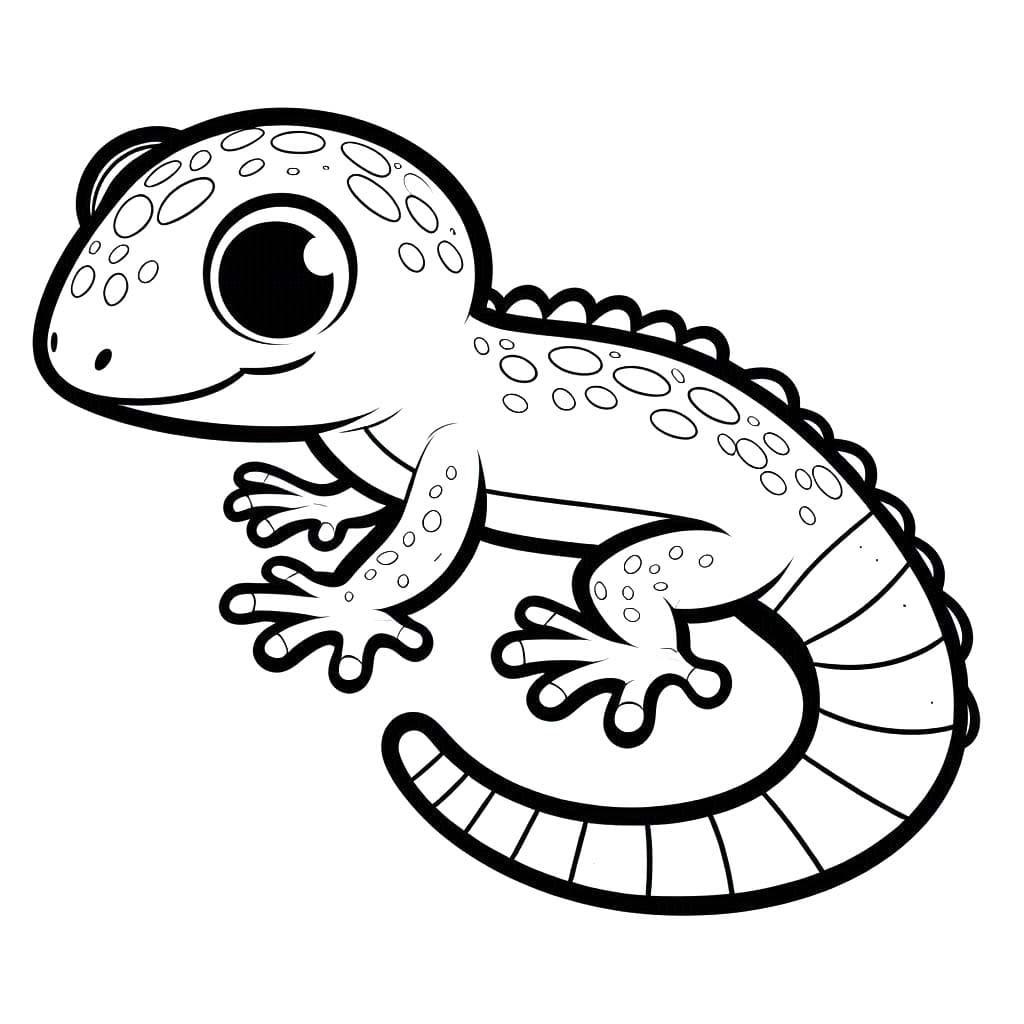 Desenhar Lagartos para colorir