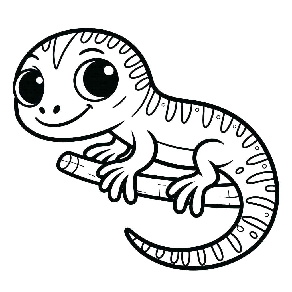Desenhar lagartos imprimir para colorir