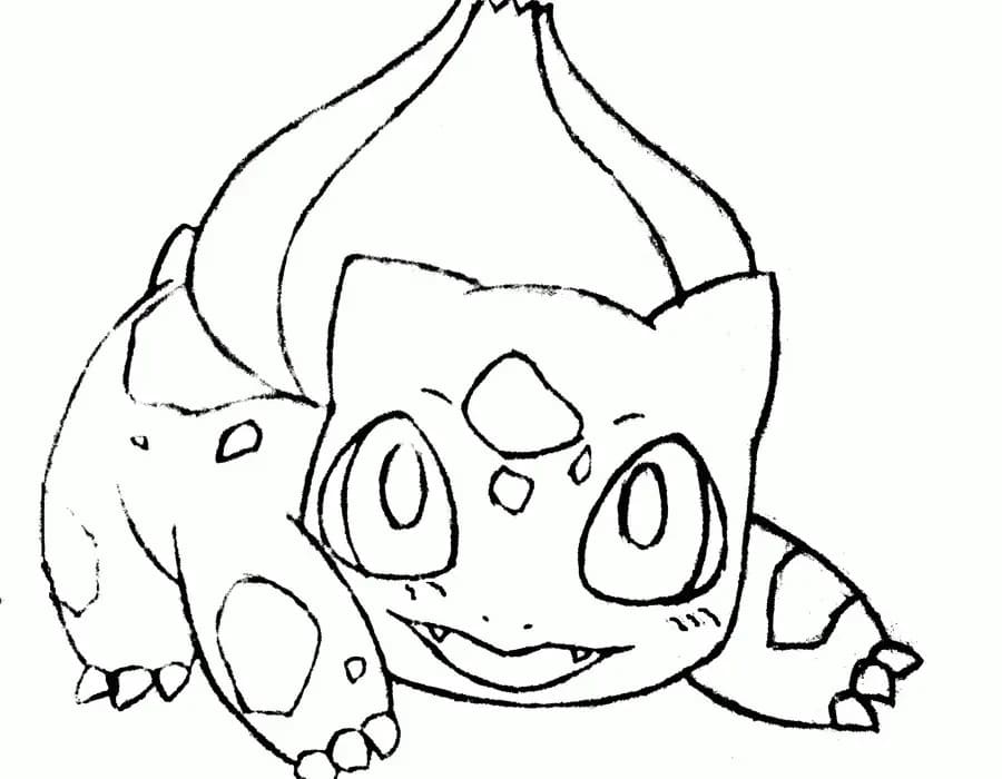 Desenhos de Desenhe Bulbasaur 3 para colorir