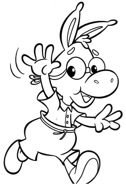 Desenhos de Desenhe Sitio do Picapau Amarelo básico para colorir
