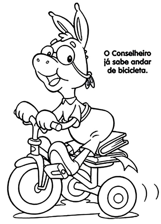 Desenhos de Desenhe Sitio do Picapau Amarelo impressão para colorir