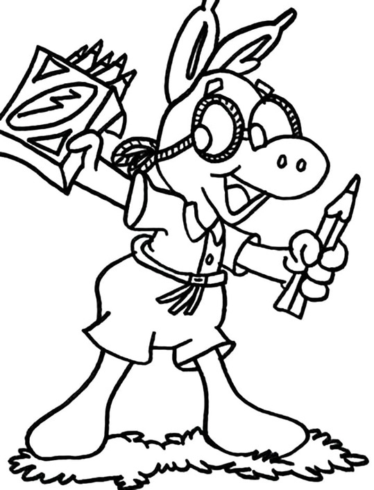 Desenhos de Desenhe Sitio do Picapau Amarelo muito básico para colorir
