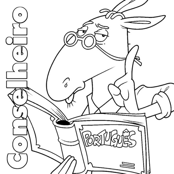 Desenhos de Desenhe Sitio do Picapau Amarelo para colorir