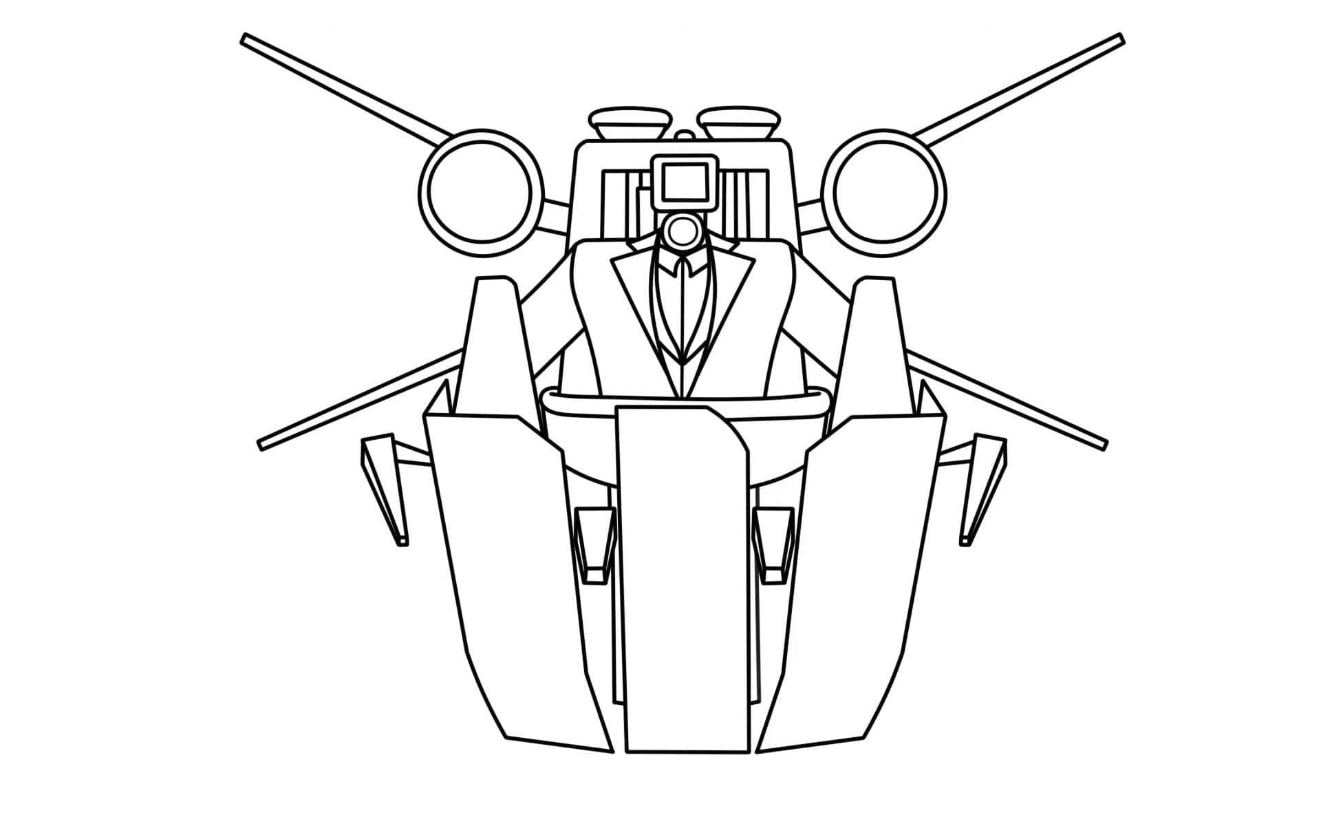 Desenhos de Imagem Cameraman impressão para colorir