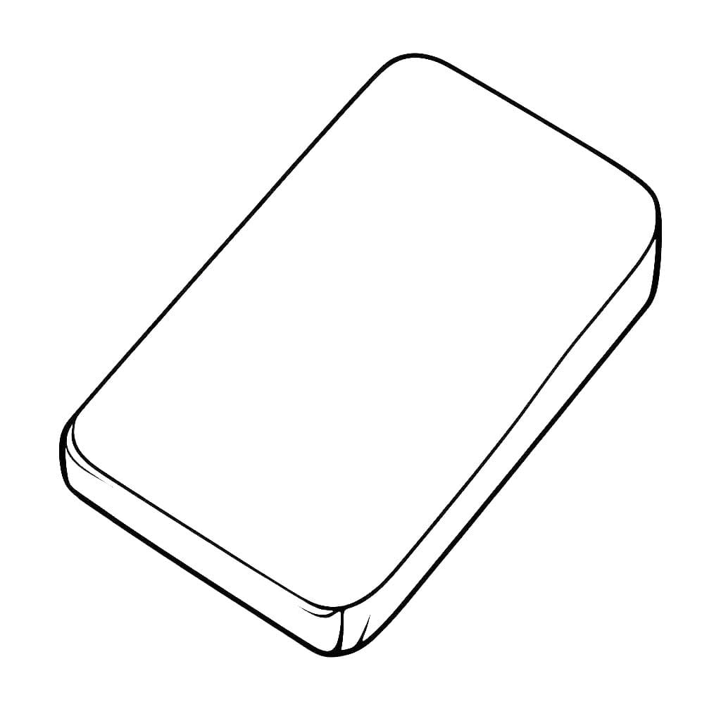 Desenhos de Material Escolar fácil para colorir