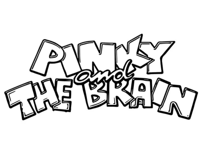 Pinky e Cérebro Para Colorir