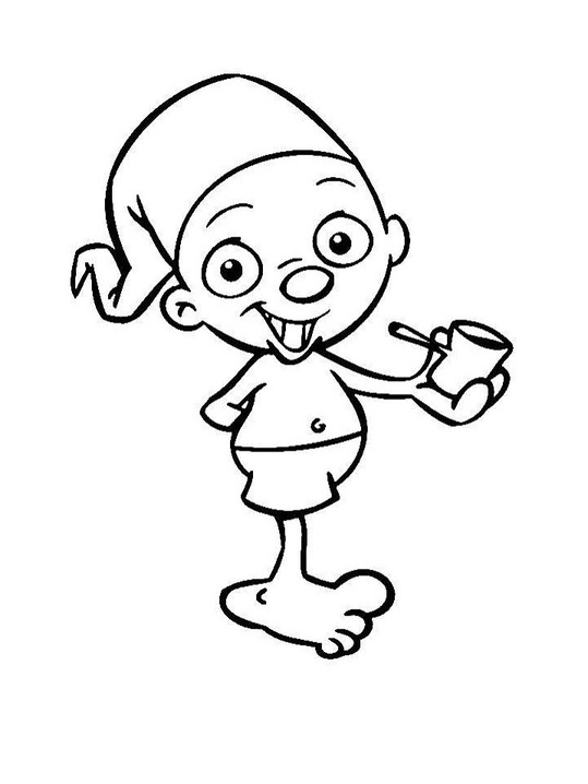 Desenhos de Sitio do Picapau Amarelo 4 para colorir