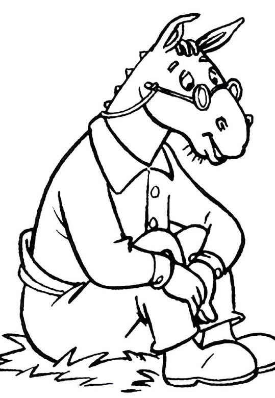 Desenhos de Sitio do Picapau Amarelo 6 para colorir