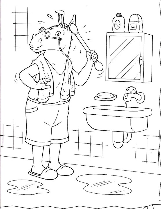 Desenhos de Sitio do Picapau Amarelo impressão para colorir