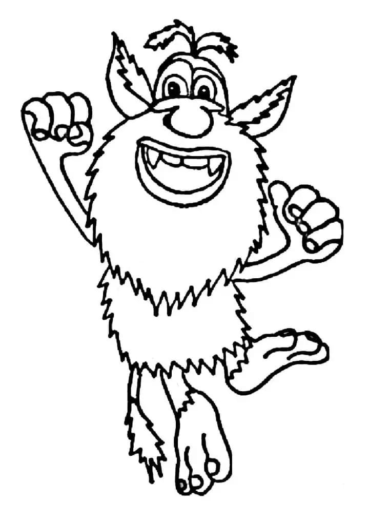 Desenhos de Booba imprimível para colorir
