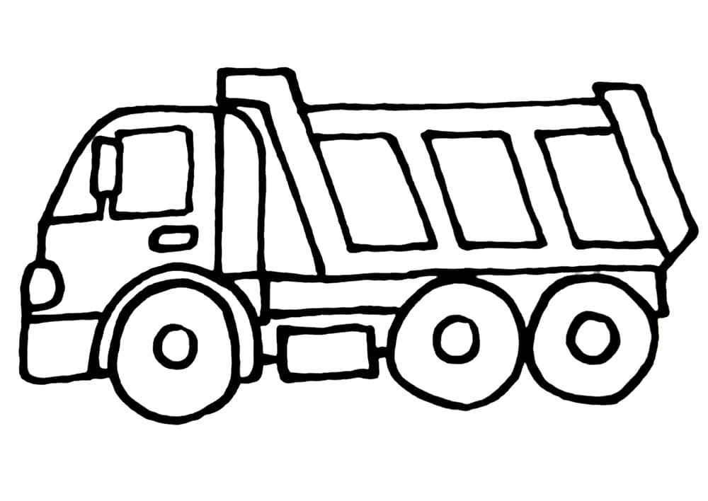 Desenhos de Caminhão 2 para colorir