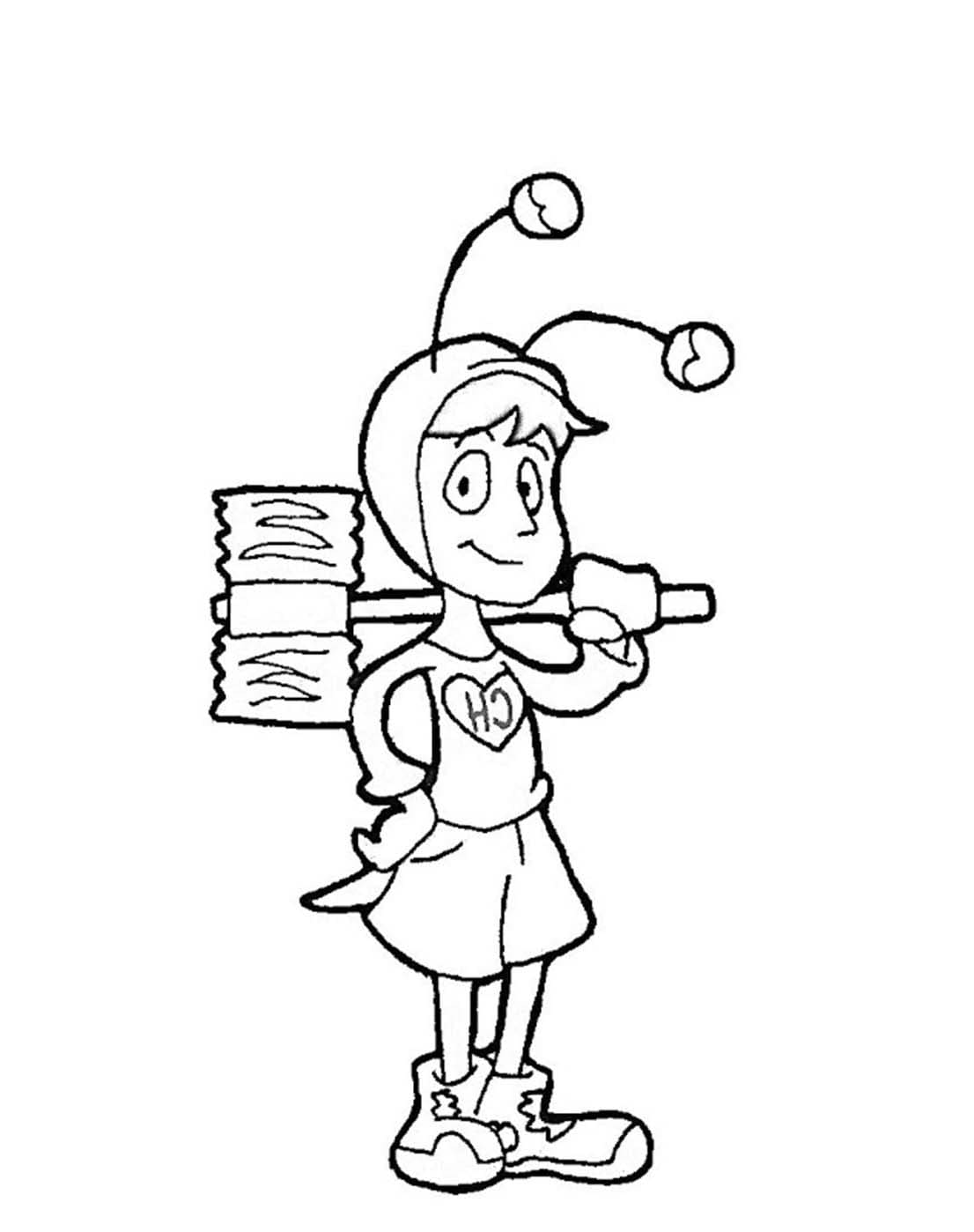 Desenhos de Chapolin 6 para colorir
