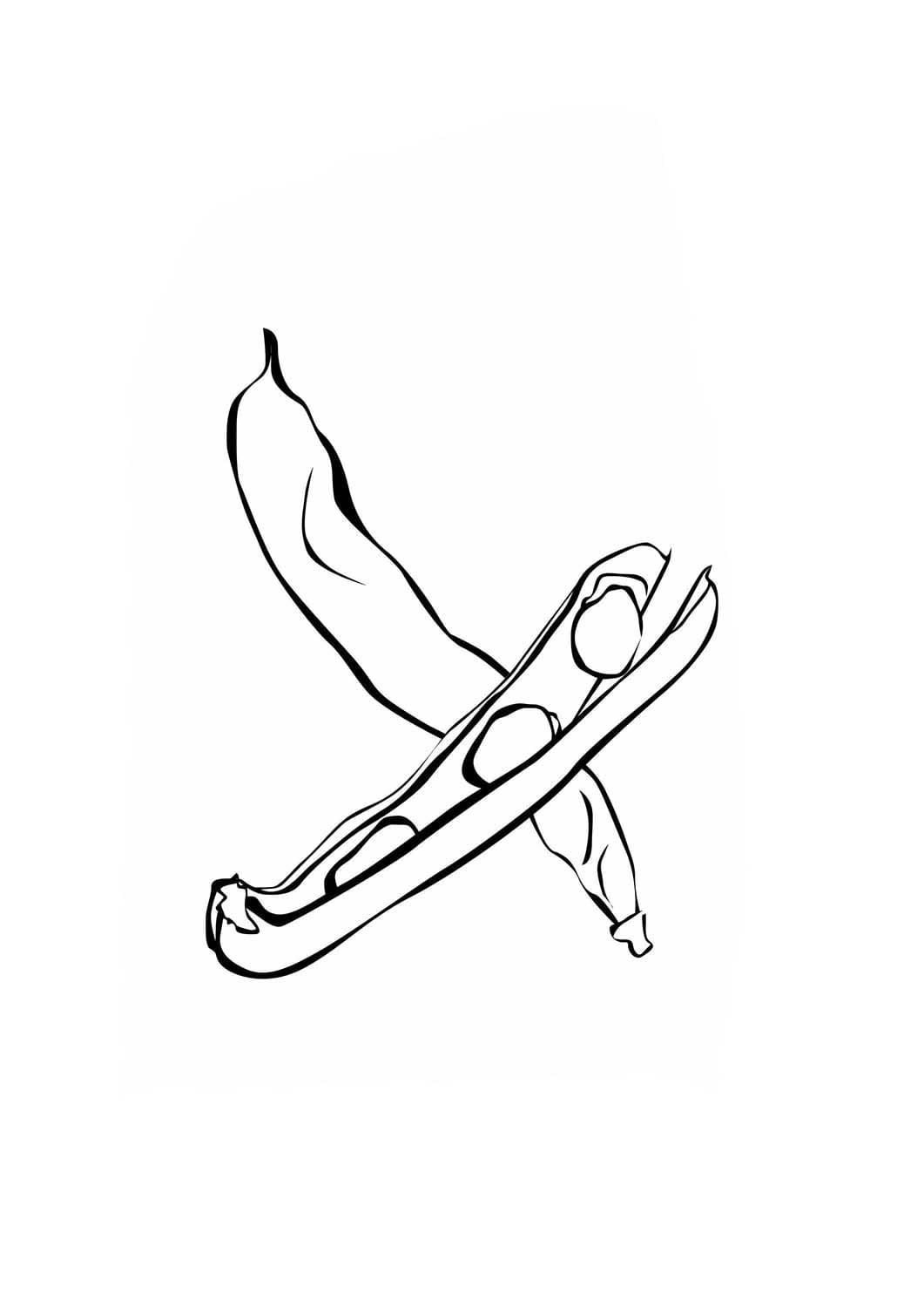 Desenhos de Desenhar Feijão básico grátis para colorir