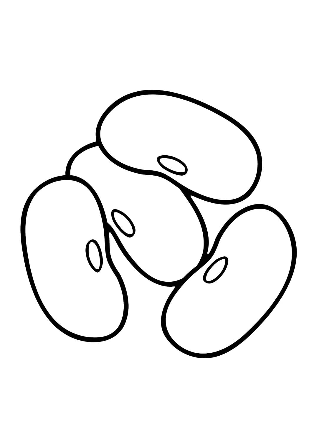 Desenhos de Desenhar Feijão em crianças para colorir
