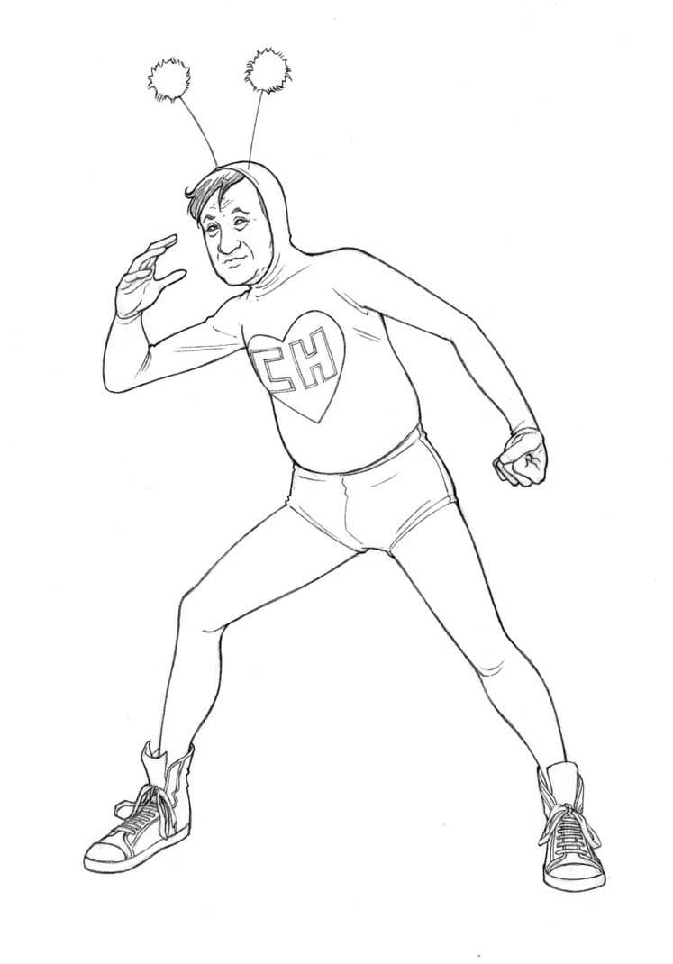 Desenhos de Desenhe Chapolin para colorir