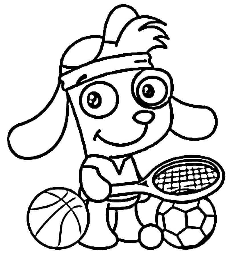 Desenhos de Desenhe Doki 4 para colorir